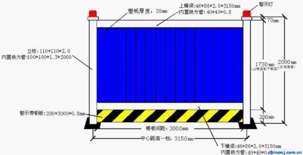 武侯區(qū)木踏板施工圍擋